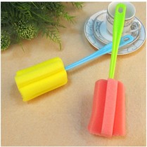 Multi-function dead angle extended sponge Sanitary brush cup brush Cup brush cleaning brush Simple and durable cup brush