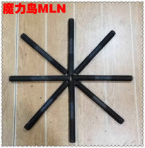 12 9 grade double-headed screw M12 * 60mm 12 9 grade double-headed bolt M12 * 60mm