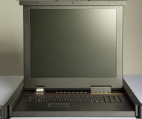 KinAn XL1708 17 inch LED 8-port 1U rack KVM switch