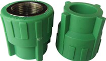 Home decoration accessories PPR water pipe fittings internal wire through PPR internal teeth direct internal thread joint Weixing Green