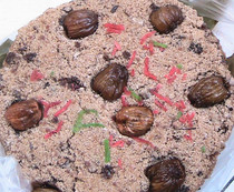 Suzhou characteristic yellow pine lard cake-handmade pure glutinous rice lard yellow pine cake comparable to Yang Zhao Di pastry