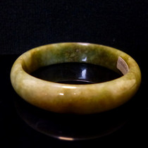 Ancient jade jade collection Myanmar emerald A goods natural emerald floating flower bracelet-send certificate
