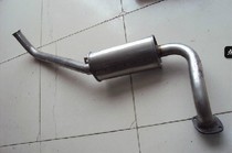 Suitable for 409 steel Toyota Cortest rear section stainless steel exhaust pipe silencer silencer