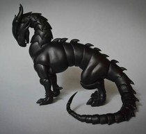  SD BJD doll dragon six-point prime body black dragon white dragon spot 1 6