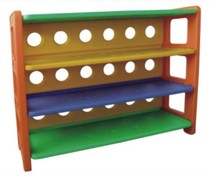 Kindergarten Baby Creative Book Closet Hooded Teaching Aids Cabinet Storage Containing Shelf Kindergarten Plastic Children Bookcase Bookcase