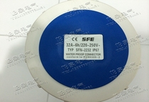 Shangfeng Electric new industrial waterproof aviation socket three-pole 32A three-core connector SFN-2232