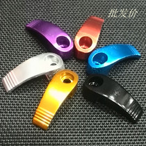 Ghost fire motorcycle modification aluminum adhesive hook small buckle electric scooter modification accessories single hole adhesive hook