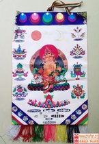 Tibetan Buddhist supplies Tantric Auspicious Eight Treasures of wealth scripture book storage bag Buddha Hall decoration bag big bag