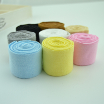 DIY accessories knitted thread edging strip Baby baby special pure cotton elastic edging belt 3 8CM wide