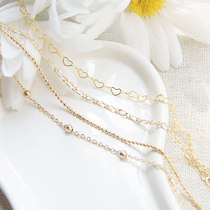 Peach Heart Chain Qianying Sakura Wool Felt Material Bag Accessories Electroplating Dust Plug Jewelry Copper Necklace