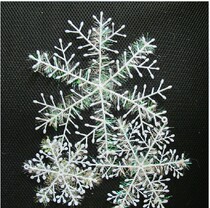 Christmas snowflake Christmas tree decorations pendant shopping mall hotel window snow decoration arrangement hanging