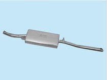 Double-layer thickened Volkswagen Jetta 2 valve rear section Stainless steel car muffler exhaust pipe muffler