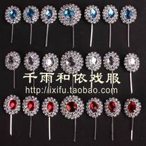 Seven Colorful Wood Drills Face Flowers Denier Peking Opera Flowers Deniers Baotou Opera Opera Head Decorated with Ancient Costume Shadows to Write a True Seven Stars