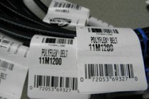 Conveyor belt Synchronous belt Conveyor belt Imported industrial belt drive belt Gates wide angle belt 11M1180 water tower belt