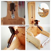 DoggyMan Dogg Cartoon Cat Dog Dog Dedicated Wooden Standing Water Dispenser Drinking Water Dispenser