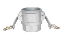 Aluminum alloy quick connector D-type female connection quick lock 1 23 4 inch quick-Mount quick snap female end connector