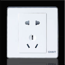 Type 86 Zhengtai wall panel Switch socket NEW6D Mirage silver power supply five-hole socket 10A 23 plug