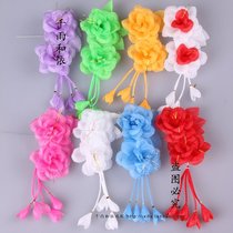 Opera Head Flower Drama Supplies Head Flower Lace Lace Flowers Headgear Flowers Denier Lace Flowers Golden Silk Tea Flowers