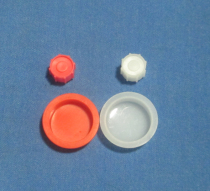 Japanese dispensing syringe back cover and plug