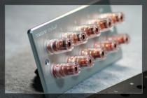 Copper Colour bronze color ISF-126 surround sound box Fever 5 way into wall plug in home theater sound plug