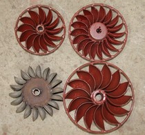 Oblique strike axial flow 0 3-3KW Mizuye Mingda motor