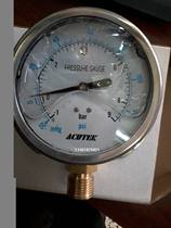 SHOCK-RESISTANT PRESSURE VACUUM GAUGE YN100-1-9BAR 1 2 PRESSURE GAUGE
