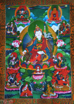 Tibetan Lotus Peanuts Master Donka High-definition Computer Printed Lotus Master Like Lotus Peanuts Great Donka