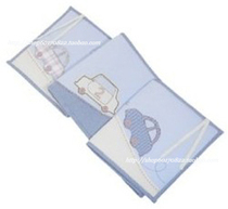 Special clearance Q Treasure team Mothercare baby bed perimeter safety anti-collision fence Long full perimeter bed back