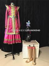 Bingbing dance costume official website Direct camp Mongolian dance costume Mongolian singing costume Mongolian costume free mail