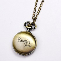 Fashion personality retro Court brushed small pocket watch classic nostalgic Bronze pocket watch a generation 6094