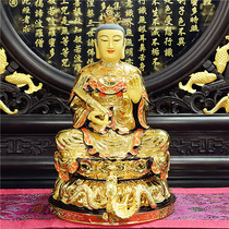 Taiwan Pure Copper Gilded Infinite Virgin Mary Lishan Old Mother Lishan Old Mother Lingshan Old Mother enshrined in the statue ornament