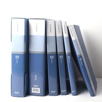 Hot sale capacity A4 information book folder loose-leaf 10-20-30-40-60-80-100 page insert folder