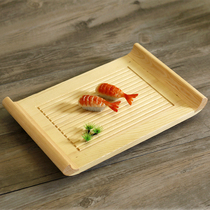Promotion Sushi Shengtai white wood sushi table sashimi cuisine container wooden tray tea tray fruit tray book roll sushi board