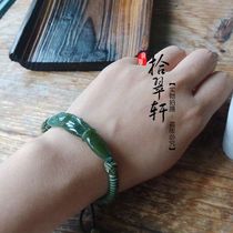 (Xicui Xuan) a cargo jade lotus root wishful woven bracelet shopkeeper