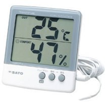 Japan SATO 1050-00) PC-5000TRH-II Electronic Hygrometer