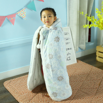 Baby cloak cloak with thick autumn and winter new baby boy and baby boy pure cotton warm shawl out