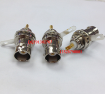 Pure copper BNC-KY gold plated pin BNC socket panel Holder video BNC plug seat Q9 seat 50 ohm