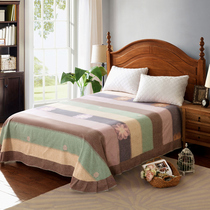 100% cotton thickened brushed double bed Single single student pure cotton warm European rounded quilt single autumn and winter