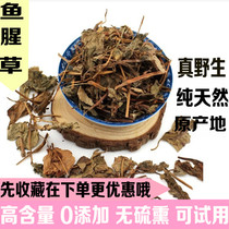 Chinese Herbal medicine Houttuynia dry fresh fold ear root farm self-drying wild water tea 500g Non-Tong Ren Tang