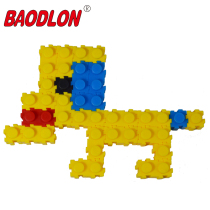 Tasteless plastic building blocks Variety of plastic building blocks Assembly and insertion of childrens early education educational toys Baby building blocks