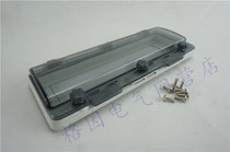 12 circuits transparent protective window cover PC material observation frame circuit breaker waterproof dustproof and corrosion-proof IP67