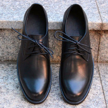 Foreign Trade Men Shoes Genuine Leather Breathable Business Positive Dress Leather Shoes Man Pointed Lace Head Layer Bull Leather Mens Leather Shoes Working Shoes