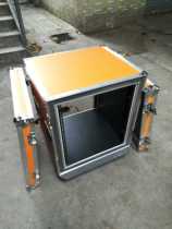 12u two-door double-layer shockproof cabinet