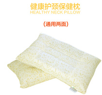 Cervical new polyester cotton rectangular soft health care pillow core Cassia neck pillow student adult single pillow