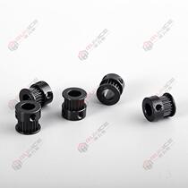 3D printer dedicated synchronous pulley 20 teeth 2GT bandwidth 6 inner hole 5 8 pulley black oxidation
