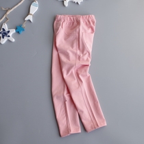 Girl Small Feet Casual Pants Great Boy Spring Autumn Pants Sports Elastic Pure Cotton Candy Color Thin Loose Pencil Pants Trousers Long Pants