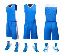 (Zhengda Sports-Chengdu) 19 light board basketball suit set group purchase printed jersey 683 basketball training suit