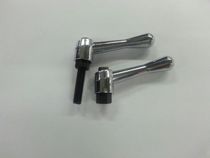 (Factory direct sales)Zinc alloy electroplated chrome plated round head adjustable handle Adjustable locking handle M8