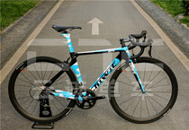 Road bike assembly diy:X1 pneumatic windbreaker carbon fiber road frame 5800 kit Yunji 38 fine-woven carbon knife