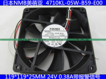New MB S inverter fan 4710KL-05W-B59 1225 24V 0 38A large volume alarm fan